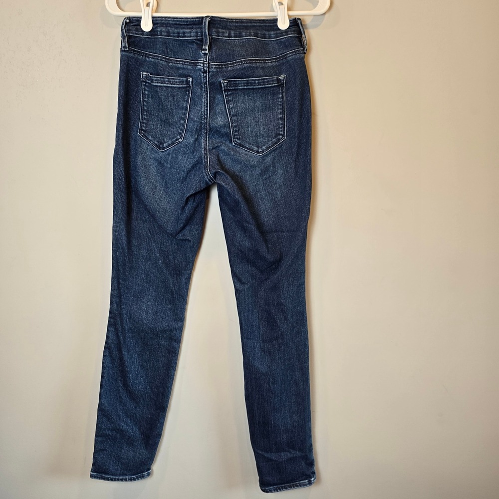 Athleta Sculptek Jeans Skinny Dark Wash Womens 2 - Picture 4 of 11